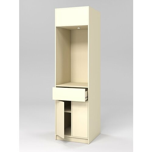 Шкаф под кофемашину 2-600 Крем Вайс 60 x 65 x 220 см ДхШхВ 27949₽