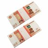 Деньги сувенирные Забавная Пачка 5000 руб (2 штуки) - изображение