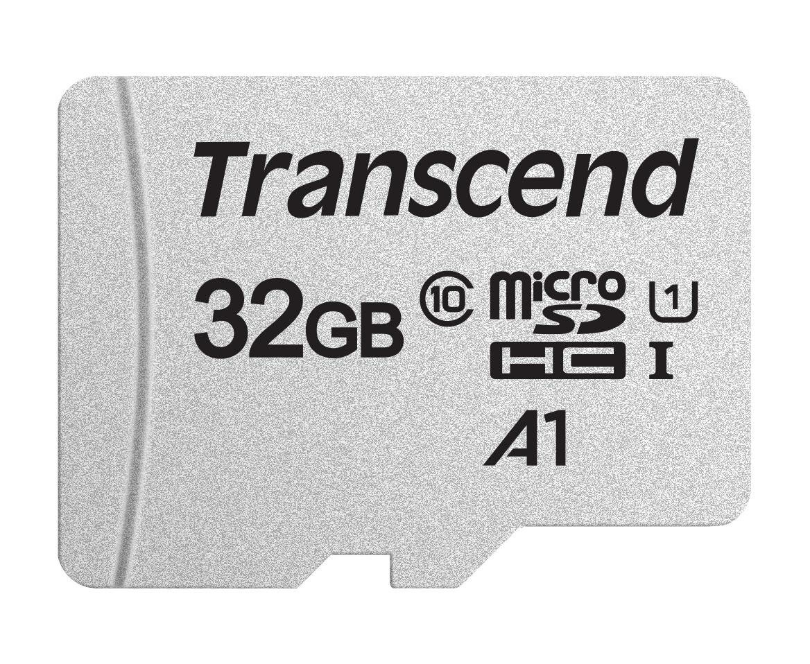 Карта памяти Transcend 300S microSDHC 32Gb UHS-I Cl10 +ад, TS32GUSD300S-A