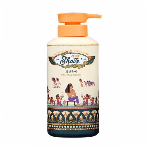 MUKUNGHWA Гель- скраб для душа с ароматом Белый мускус 500 мл 1362₽