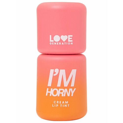 Тинт для губ Love Generation кремовый I'm Horny, тон 02 бежево-розовый