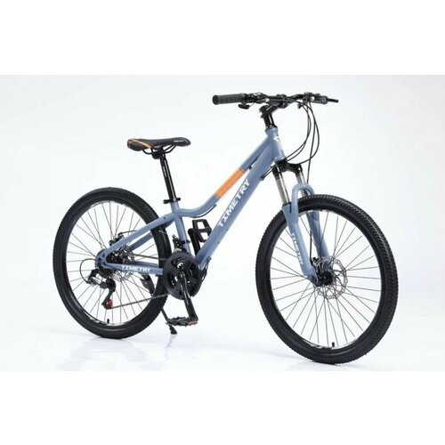 Велосипед подростковый 24 Timetry TT092 серый 12 рама 16500₽