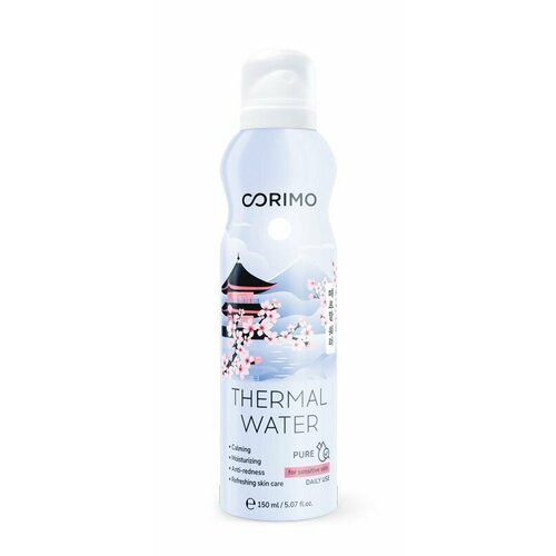 Corimo Термальная вода для лица с алоэ, 150 мл