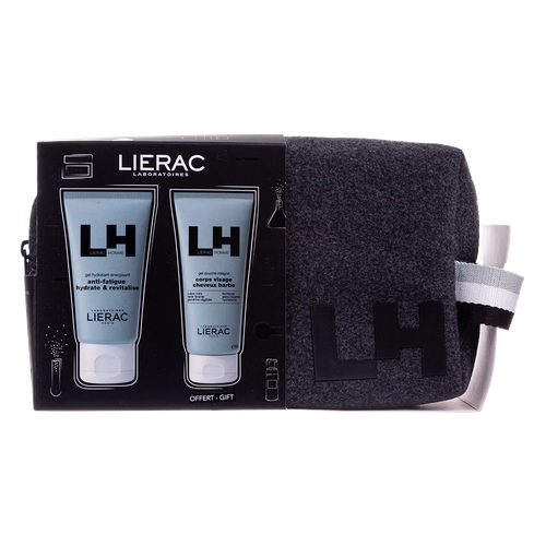 Lierac Homme Подарочный набор для мужчин Гель для лица 50 мл+Гель для душа 50 мл 1 уп