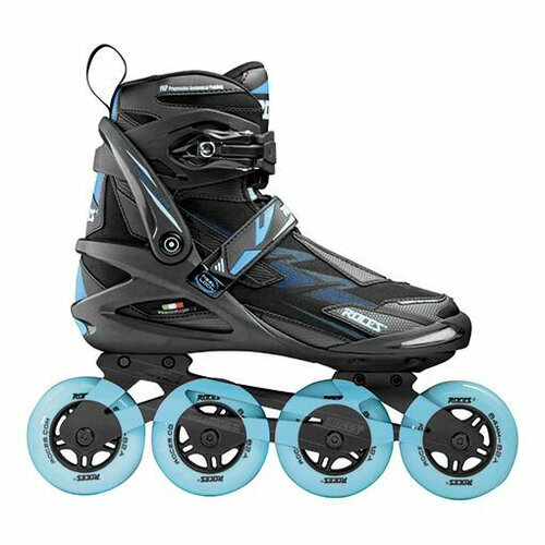 Коньки роликовые Roces Helium II W black/azure (EU 38 - UK 4 - US women 7 - 238 мм)