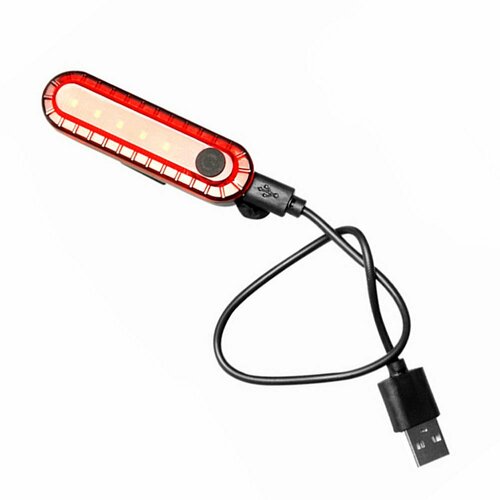 Фонарь задний COMIRON TA11 корпус пластик IPX4 свет COB5LED 50lm аккум 330mAh USB четыре режима OPP 420₽