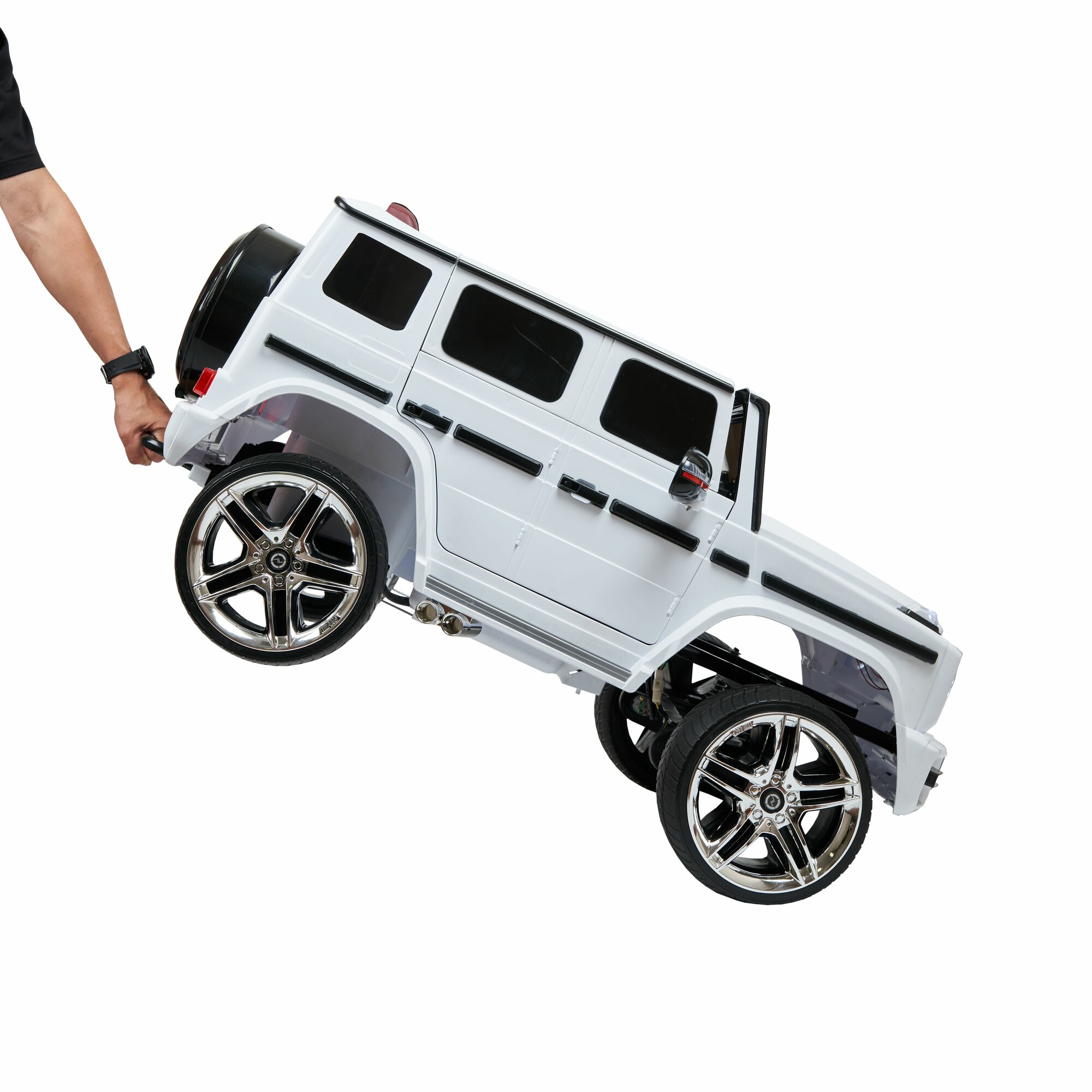 Электромобиль Toyland Mercedes Benz G 63 Big - фото №20