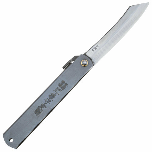 нож складной nagao higonokami 100 black HHCWI-100Black (8BK) Нож складной Хигоноками Nagao Kanekoma, лезвие 100мм, сталь SK 3cл, 2.2-2.8мм