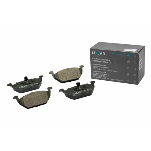 Колодки тормозные VAG Golf 97-05 Polo RUS 1ZF Fabia 99- Octavia 96- передние без датчика ЛИ LECAR000110501 цена за 1 шт 2240₽