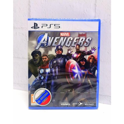 Marvel Avengers Мстители Полностью на русском Видеоигра на диске PS5