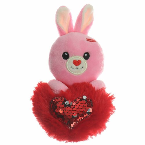 Мягкая игрушка «Заяц с сердцем» мягкая игрушка заяц с сердцем