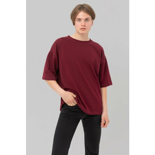 фото Футболка магазин толстовок, размер l-50-unisex-(мужской), бордовый