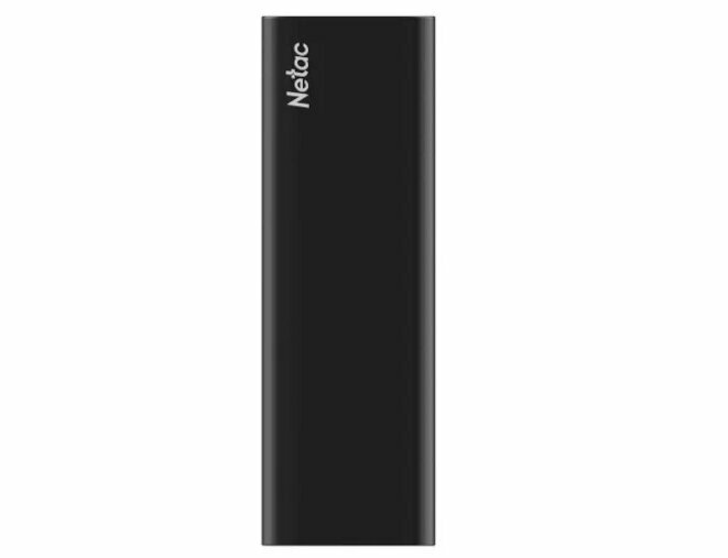 Внешний SSD Netac Z Slim 1 ТБ, USB 3.2 Gen 2 Type-C, черный NT01ZSLIM-001T-32BK
