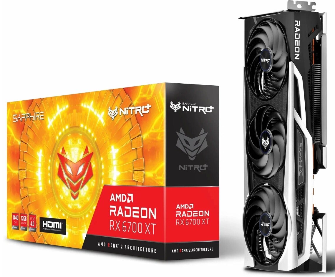 Видеокарта Sapphire Radeon RX 6700 XT Pulse 12GB (11306-02-20G ...