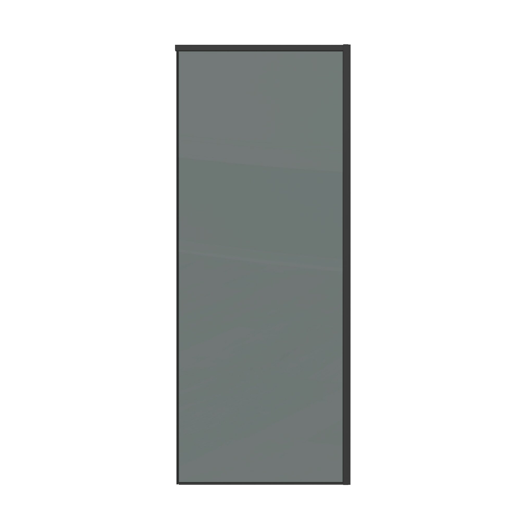 Боковая стенка Grossman Galaxy 70x195 200. K33.01.70.21.10 стекло тонированное, профиль черный матовый