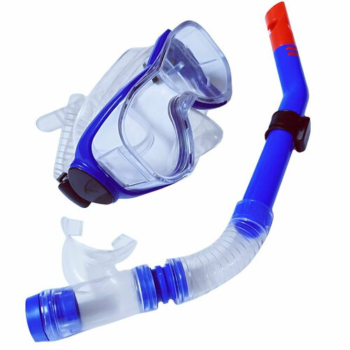 Маска для снорклинга и подводного плавания, ныряния в бассейне, снаряжение для погружения и спортивной охоты в море ПВХ взрослые