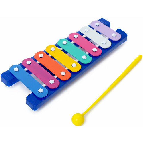 Детская музыкальная игрушка Металлофон, развитие слухового восприятия, микс