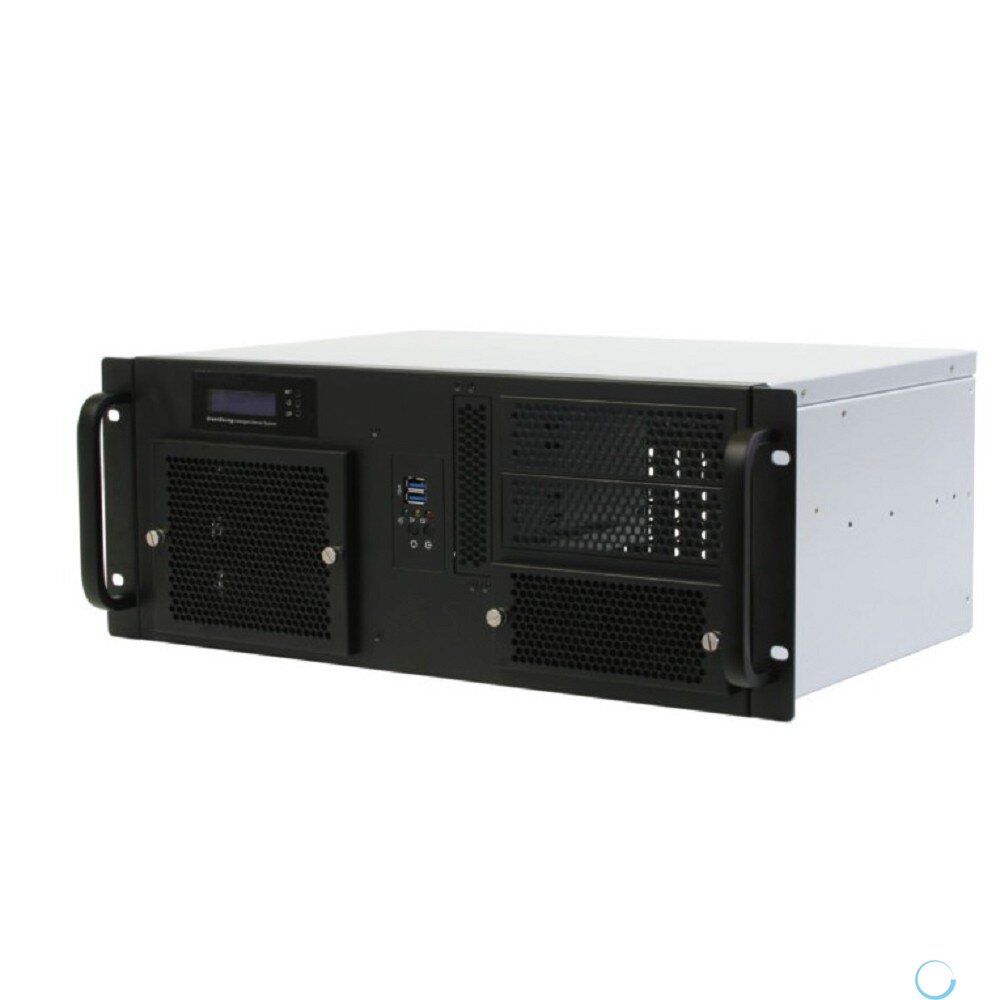 Procase GM430-B-0 Корпус 4U Rack server case черный панель управления без блока питания глубина 300мм MB 12"x9.6"