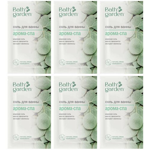 BATH GARDEN Соль для ванны Арома- спа 100г 6 шт 710₽