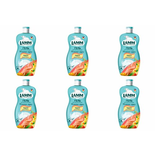 LAMM Средство для мытья посуды Манго и лемонграсс 450 мл 6 шт 1121₽