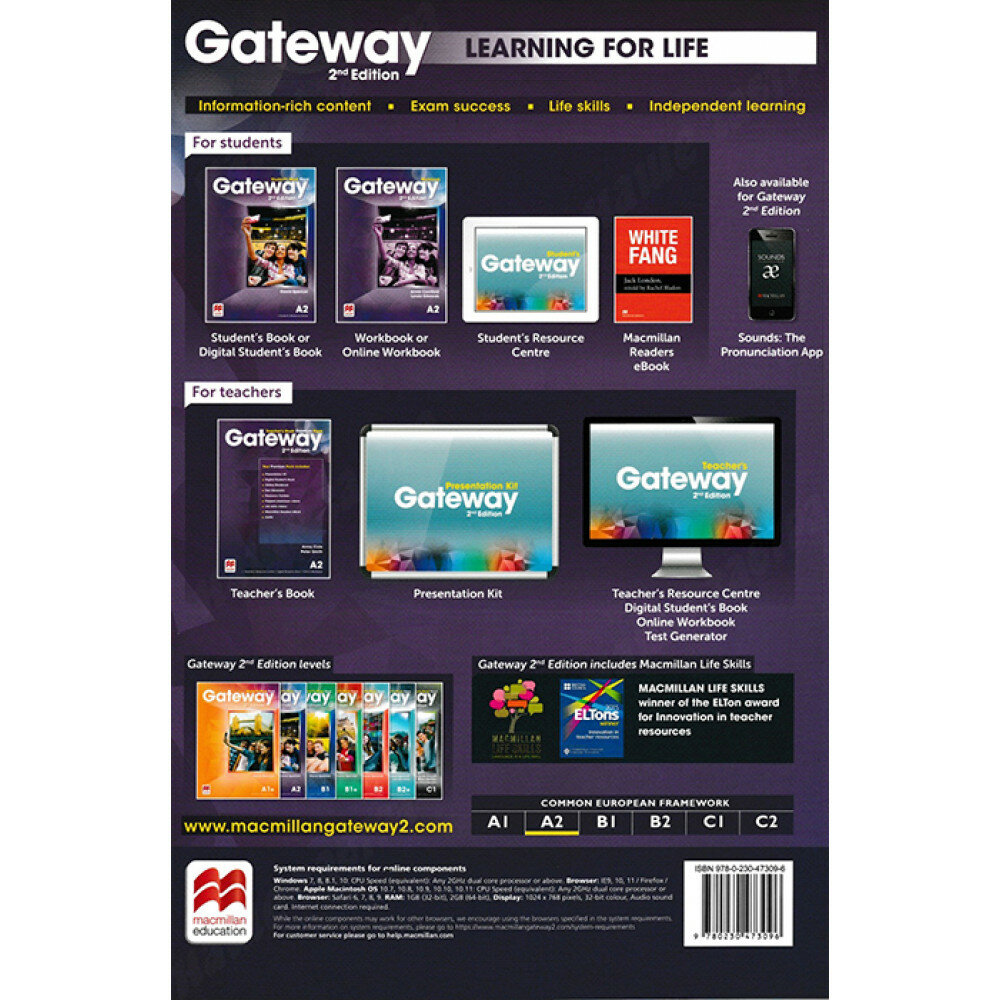 David Spencer "Gateway. Student's Book Pack (2nd Edition)" мелованная - фото №3