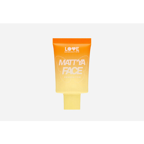 Матирующий тональный крем c экстрактом матчи Love Generation Mattya Face 30мл 1632₽