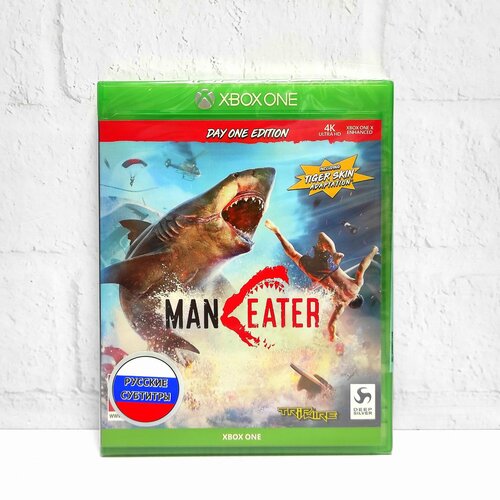 ManEater Day One Edition Русские субтитры Видеоигра на диске Xbox One / Series