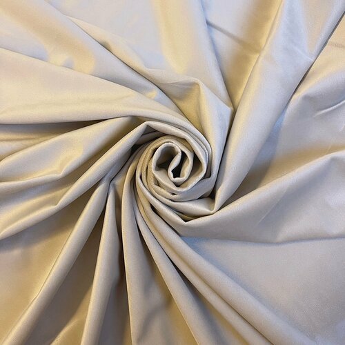 Бархат портьерный матовый/плотный HY-24 молочный 280 см (отрез 150 см х 280 см)