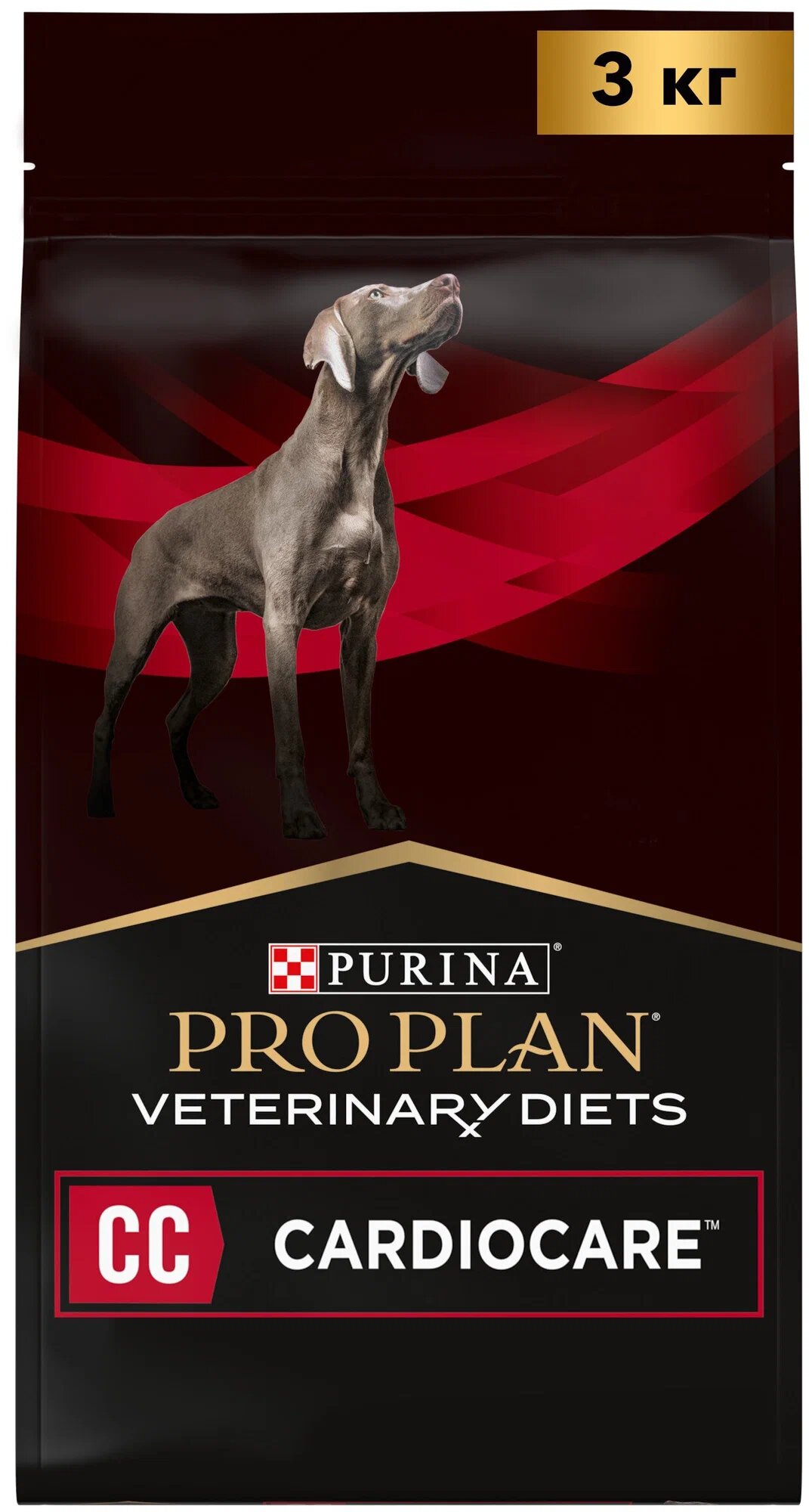 Сухой корм для собак Pro Plan Veterinary Diets Cardio Care для поддержания сердечной функции 3 кг