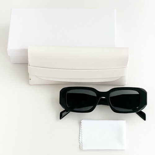 Солнцезащитные очки Prada 55897245, черный солнцезащитные очки prada серый черный