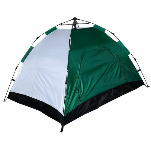 Палатка туристическая, руссо туристо, 4-местная, автомат, 200х195х135 см, нейлон, оксфорд