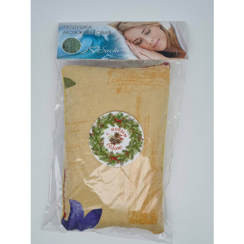 Подушка можжевеловая большая с новым годом 500₽