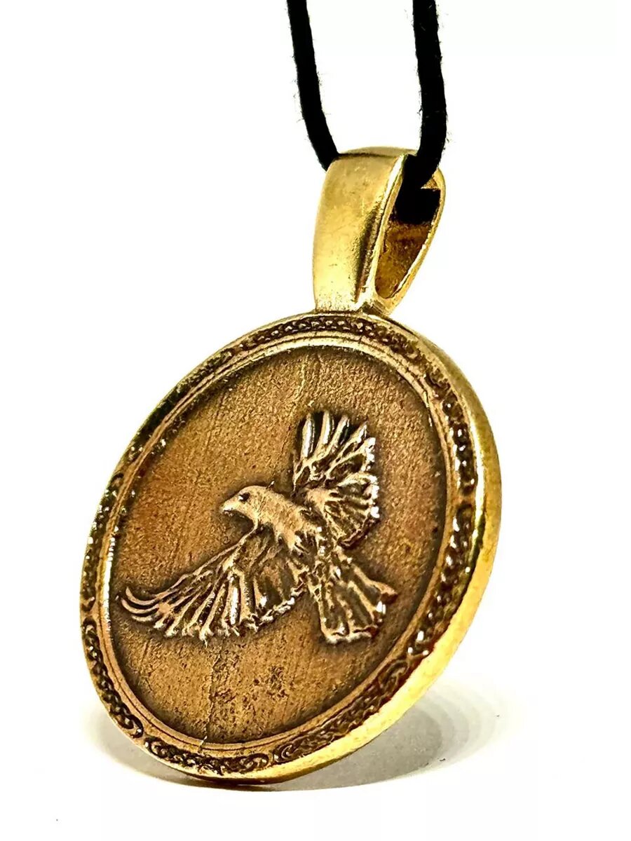 Подвеска Вербица, коричневый — фото 1