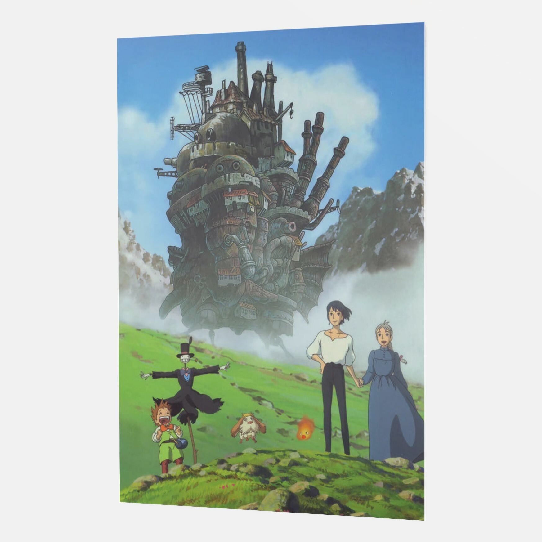 Интерьерный постер (плакат) 40x60 см. по аниме Ходячий замок от Poster4me