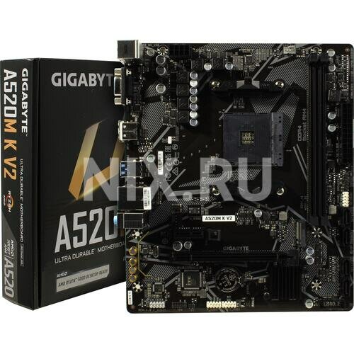 Материнская плата Gigabyte A520M K V2