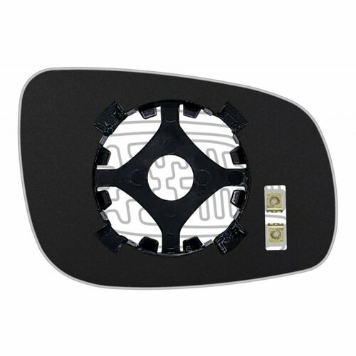 Зеркальный элемент левый с обогревом для автомобиля Nissan Teana II(2) поколение рестайлинг 2011-2014 года выпуска.