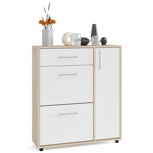 Прихожая Сокол ТП-4 тумба для обуви цвет дуб сономабелый ШхГхВ 90х29х104 см 11949₽