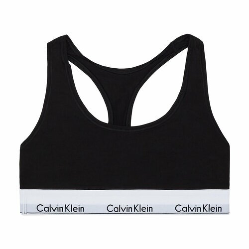 Топ CALVIN KLEIN BRALETTE, размер TS, черный