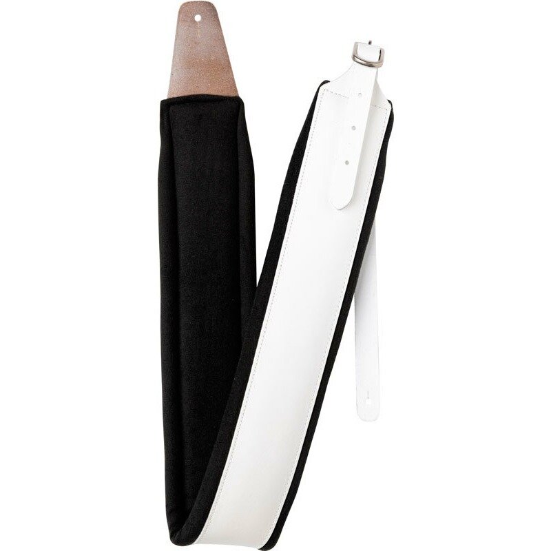 Ремень для гитары Stagg SLPL-BUCKLE WH