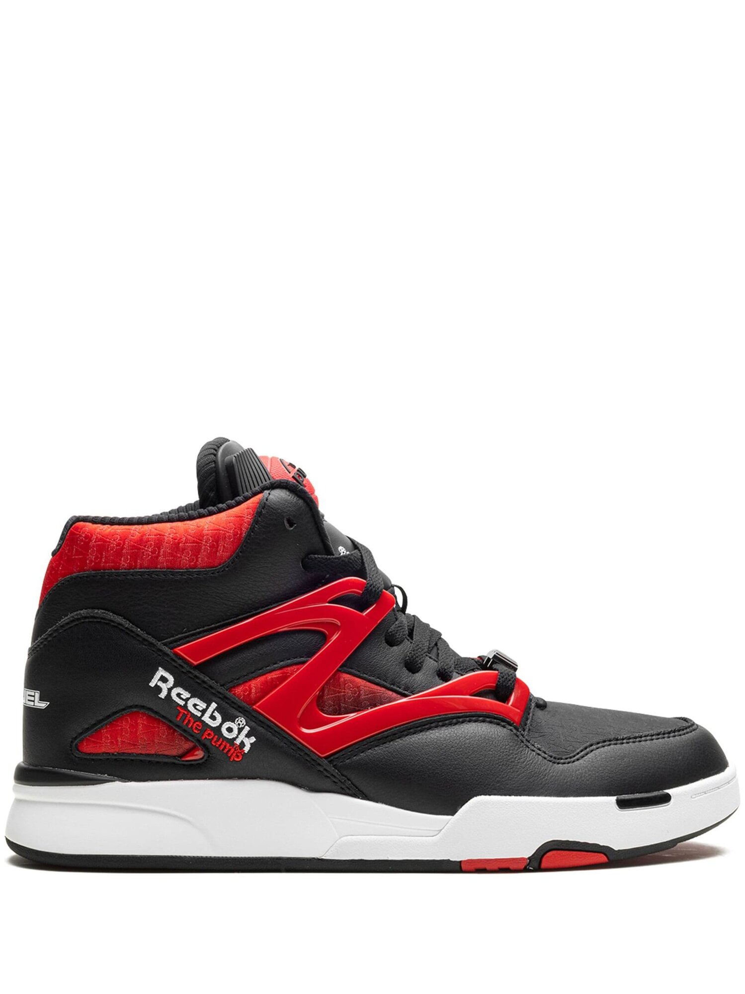 Кроссовки Reebok x Anuel AA Pump Omni Zone II The Sky Above The Street, размер 13,5 US, черный