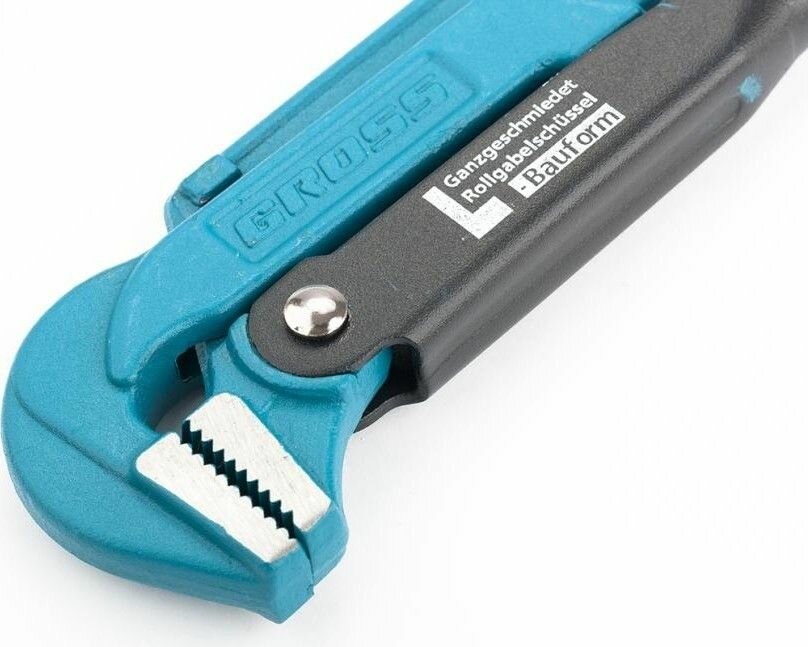 Ключ трубный рычажный, №2, 1,5", цельнокованый, CrV, тип - "L" Gross