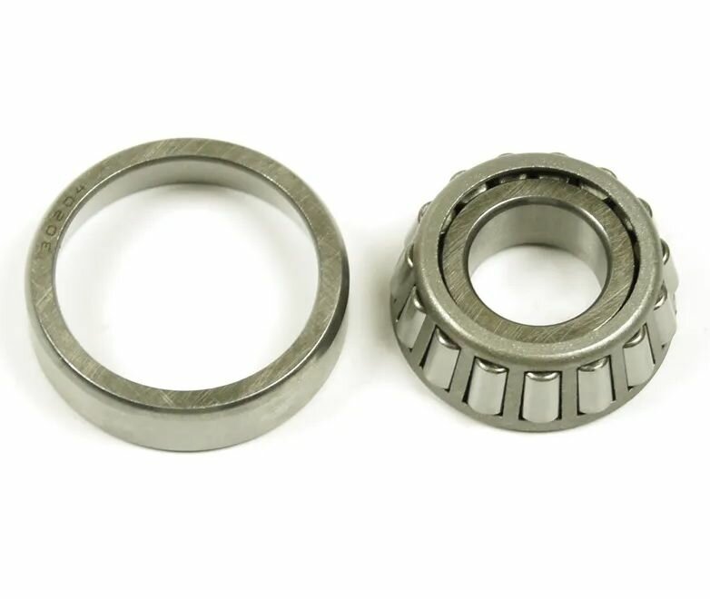 фото Подшипник 30204RS червячного вала редуктора для мотоблока / культиватора CHAMPION BC5602 нижний конический