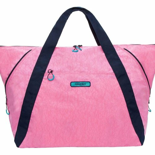Сумка дорожная Grizzly 27 л 51х46х26 см розовый 2759₽