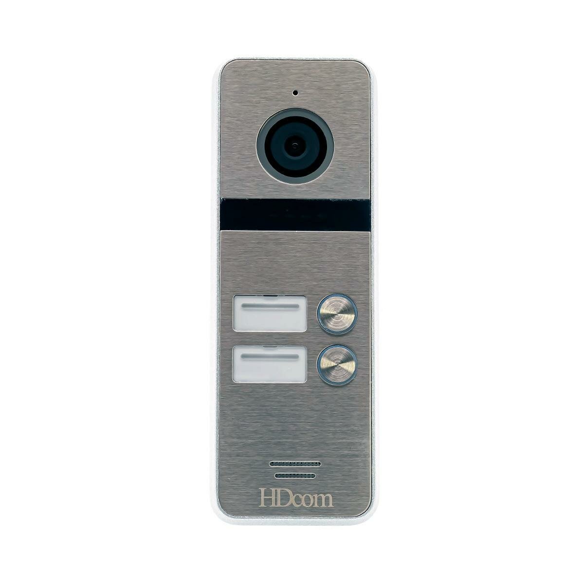 фото Уличная антивандальная многоабонентская вызывная HD панель HDcom 84207-2FHD(1080P) (W5242RU) с камерой 130град для домофона. Датчик камеры HD 1080P.