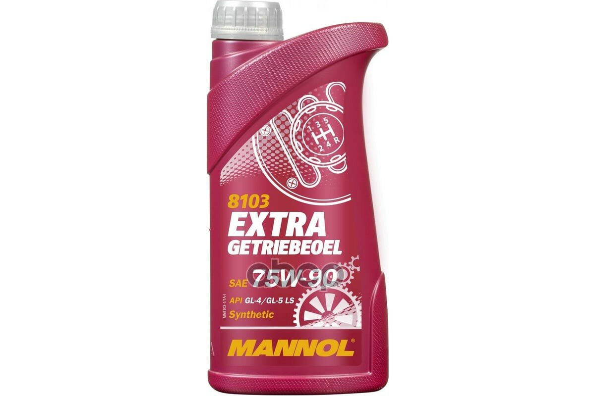 Масло Трансмиссионное Mannol Extra Gl-4/Gl-5 75W90 1 Л 1304 MANNOL арт. 1304