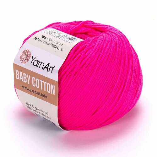 Пряжа 422 Baby Cotton YarnArt (10 мотков*50гр.)