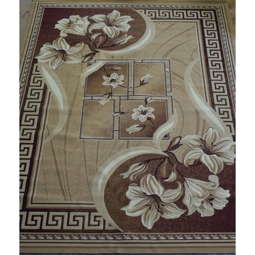 Ковер прямоугольный в комнату гостинную зал на пол Фаворит 4600 бежевый 35 м 8550₽