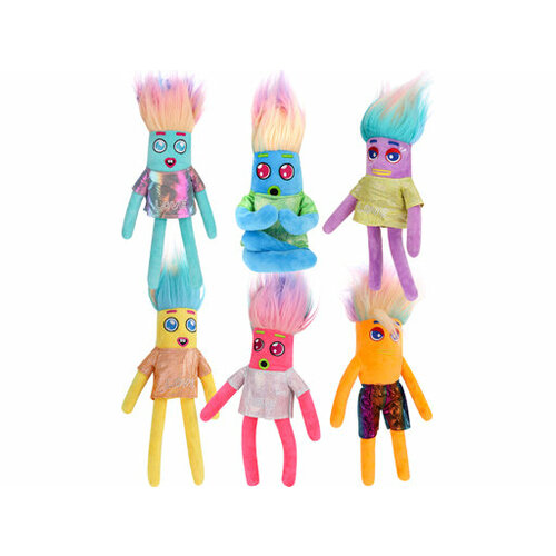 Мягкая игрушка Nobody sausage с голубыми волосами 40 см цвет микс в пакете Арт ИК-2118 629₽