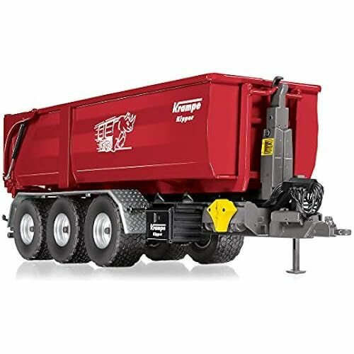 WIKING 077826 THL 30 L Крюковой подъемник с контейнером на колесах Big Body 750, модель, 1:32, металл/пластик, от 14 лет, множество функций, управляемые оси, подвижный задний борт