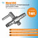 Кран Krelong Metal K04, медный хромированный, для шланга с внутре...